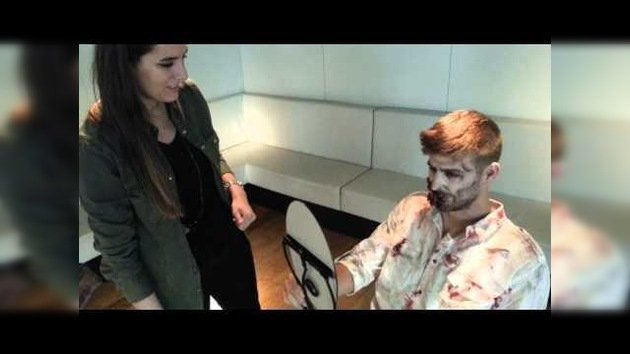 Gerard Piqué se convierte en zombi