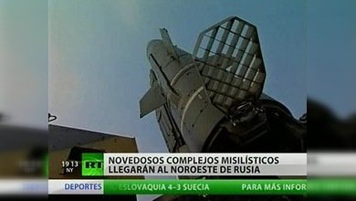 Rusia instala sus novedosos complejos misilísticos en la región noroeste