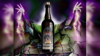 La etiqueta de cerveza con una bruja en hoguera provoca numerosas quejas