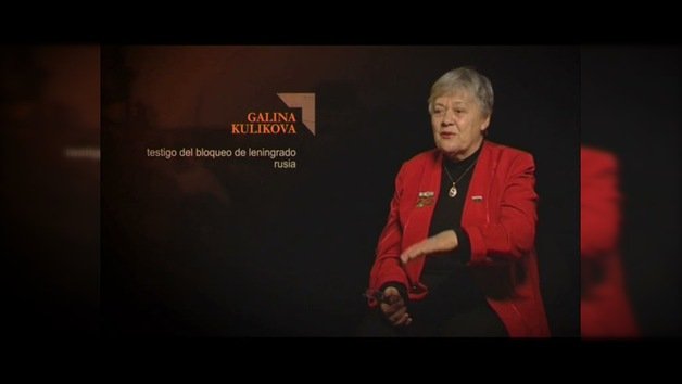 "TESTIGOS DE LA GUERRA". Galina Kulikova : Testigo del bloqueo de Leningrado. Rusia