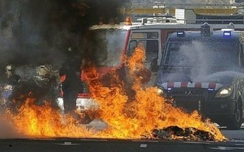 Las protestas europeas en imágenes