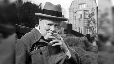 Sacan a subasta la punta del puro de Winston Churchill