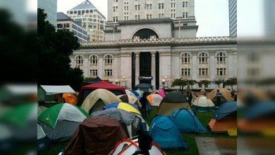 Desalojo policial marca los 100 días de protesta indignada en Nueva Zelanda