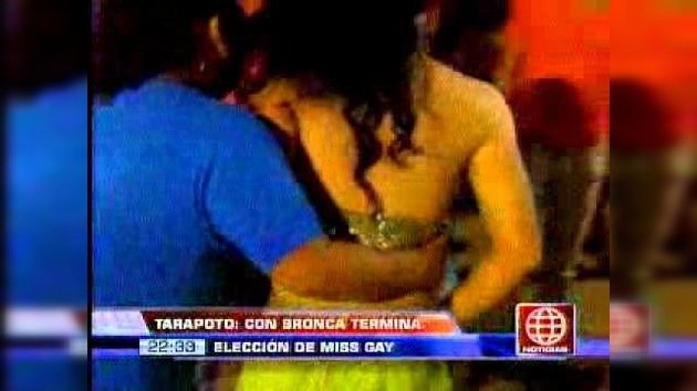 Perú: Miss Gay y su rival llegan a los puños