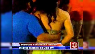 Perú: Miss Gay y su rival llegan a los puños