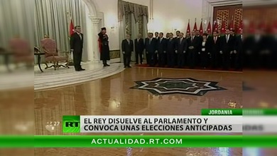 Disuelven el Parlamento jordano