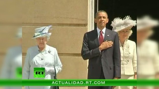 Barack Obama es el tercer presidente de EE. UU. en 100 años hospedado en Buckingham