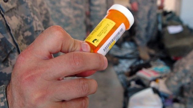 Soldados drogadictos de EE.UU., conejillos de indias para la industria farmacéutica