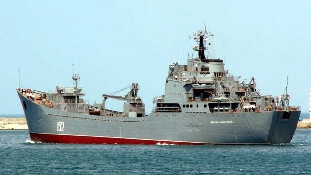 Ejercicios a gran escala: la Infantería de Marina rusa se acerca a las costas de Siria