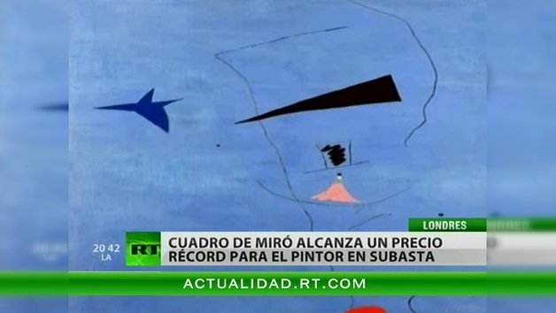 Cuadro de Miró alcanza un precio récord para el pintor en subasta