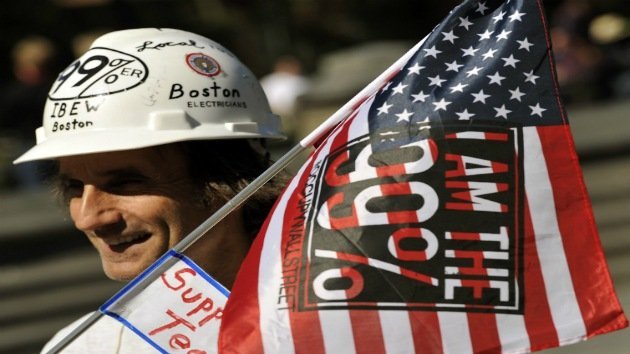 Los indignados de Ocupa Wall Street usarán "sus cuerpos como armas" contra el 1%