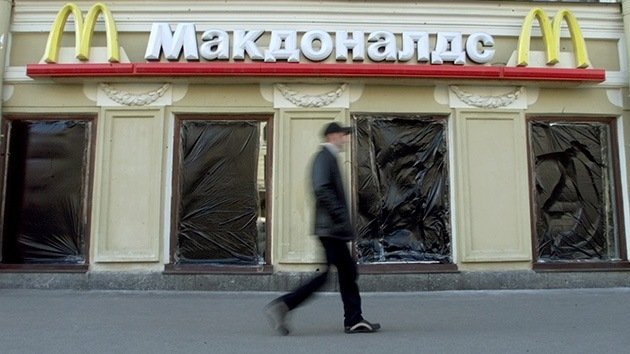 Cruzada popular contra McDonalds en Rusia: Manifestantes piden su salida del país