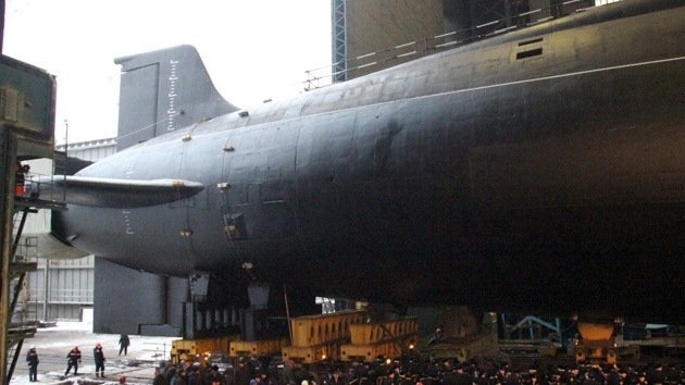 Rusia bota el tercer submarino nuclear de cuarta generación