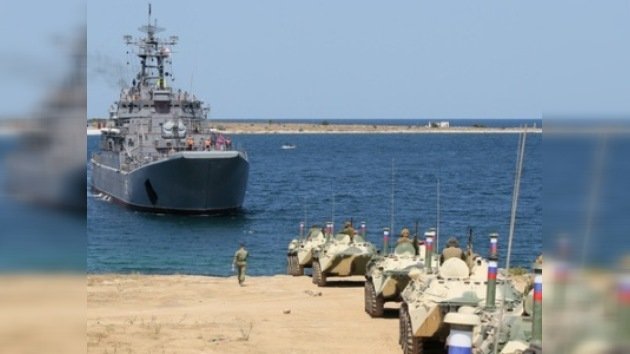 Cinco estados despliegan sus buques para realizar maniobras en el Mar Negro