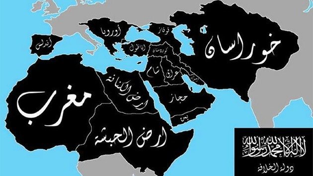 Mapa: El EIIL revela qué zonas del planeta quiere conquistar en un plazo de 5 años