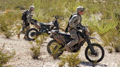 La DARPA diseña una motocicleta híbrida furtiva para militares