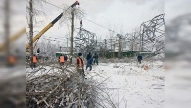 3.000 habitantes de la provincia de Moscú festejan Año Nuevo en oscuridad
