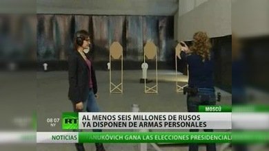 Crece el número de rusos que compran armas personales