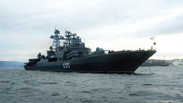 Flotilla rusa parte hacia las costas de Siria