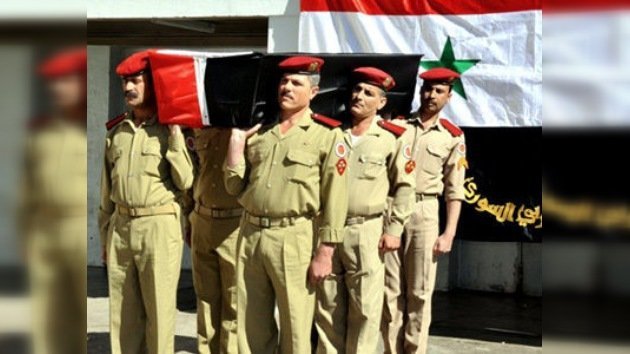 Las fuerzas de seguridad sirias tirotean una procesión fúnebre