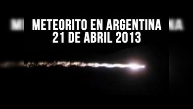 Extraña bola de fuego cae en el norte de Argentina