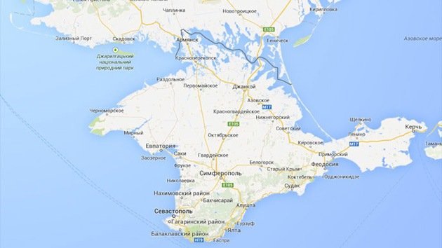 Google Maps marca Crimea como parte de Rusia solo en su versión rusa
