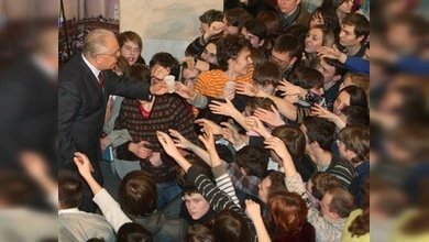 La celebración del día de los estudiantes en Rusia