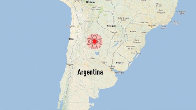 Un sismo de 5,9 grados sacude el noroeste de Argentina