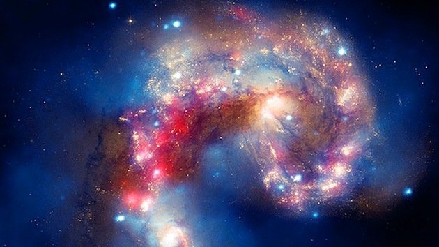 La bella interacción de las galaxias