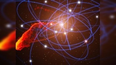 Lo nunca visto: Agujero negro a punto de 'devorar' una nube de gas