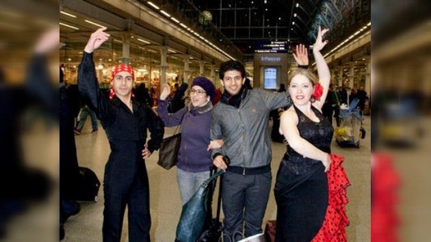 Flamenco sin fronteras: el 'duende' andaluz reina en el metro de Londres