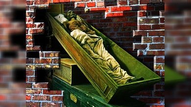 Tumba antigua hallada en el centro de Moscú