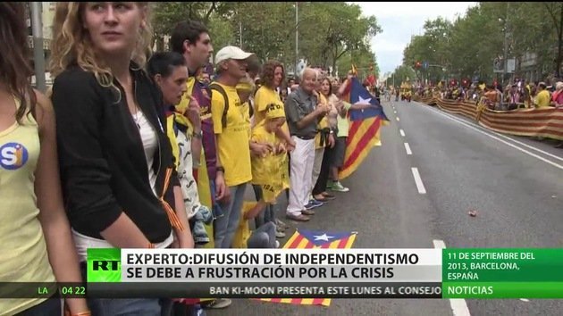 "La difusión del independentismo se debe a una frustración por la crisis" en Cataluña