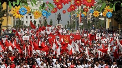 Trabajadores de todo el mundo salen a la calle para reivindicar sus derechos