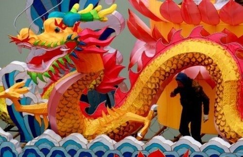 China se monta en el dragón