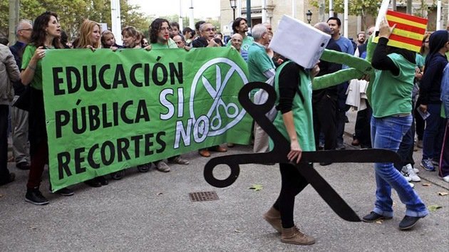 ‘Semana de lucha’: España se moviliza en defensa de la educación pública