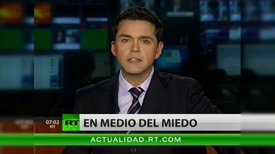  Explota una bomba en la sede de la televisión nacional en el centro de Damasco