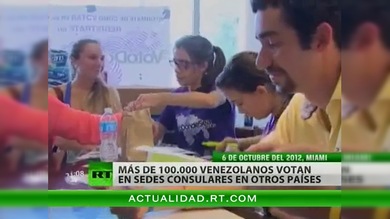 Más de 100.000 venezolanos votan en el extranjero