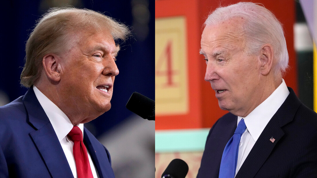 Equipe de Biden reconhece a possibilidade "cada vez mais clara" de uma revanche entre Trump e o atual mandatário