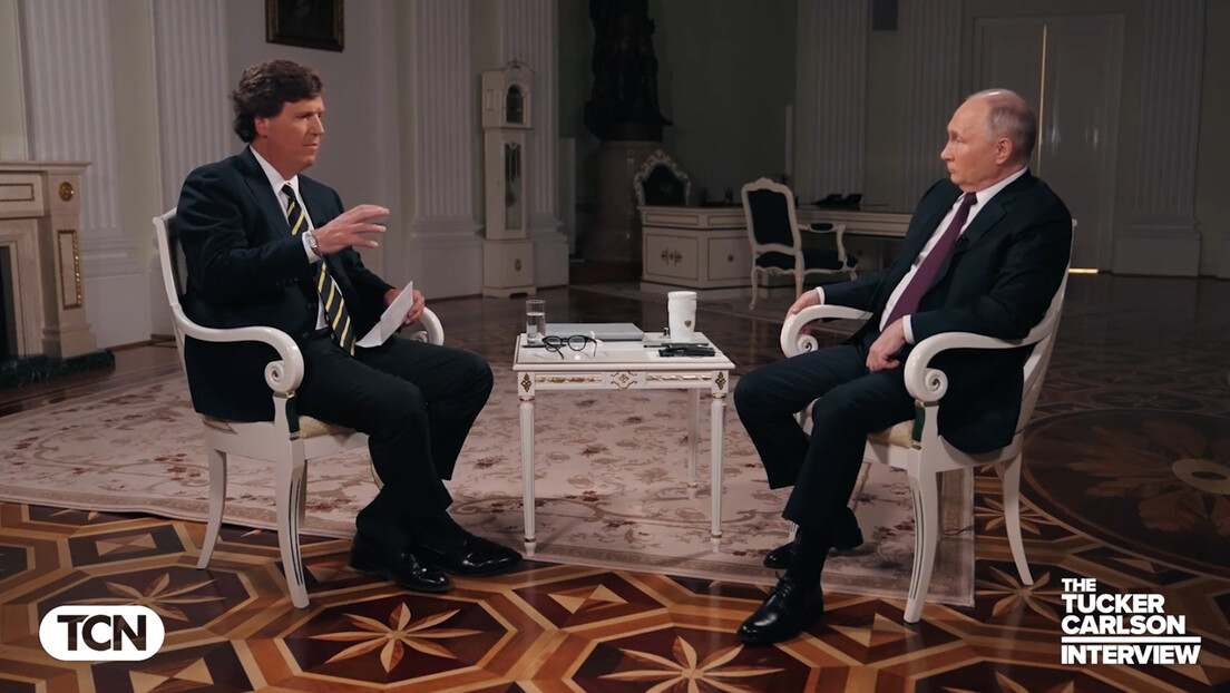 Putin explica a Tucker Carlson o que significa "desnazificação" da Ucrânia