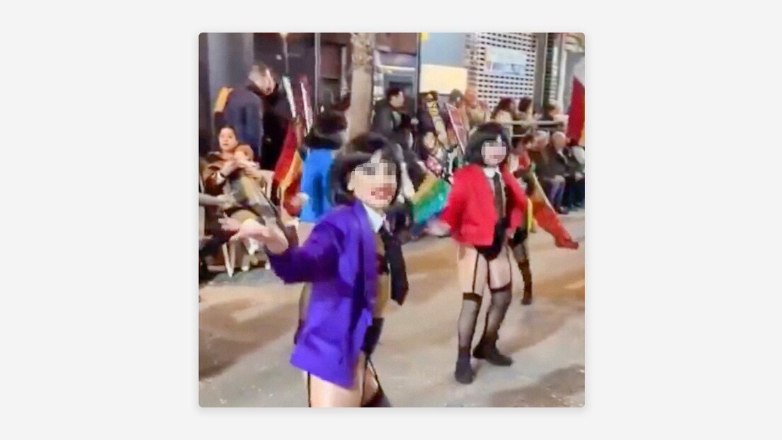 Meninas de lingerie desfilam em polêmico evento de Carnaval na Espanha, causando indignação