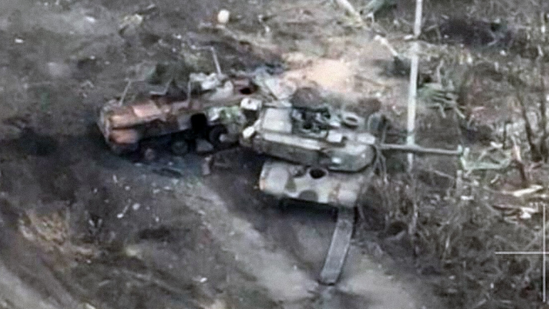 Terceiro tanque Abrams é destruído pelas forças russas