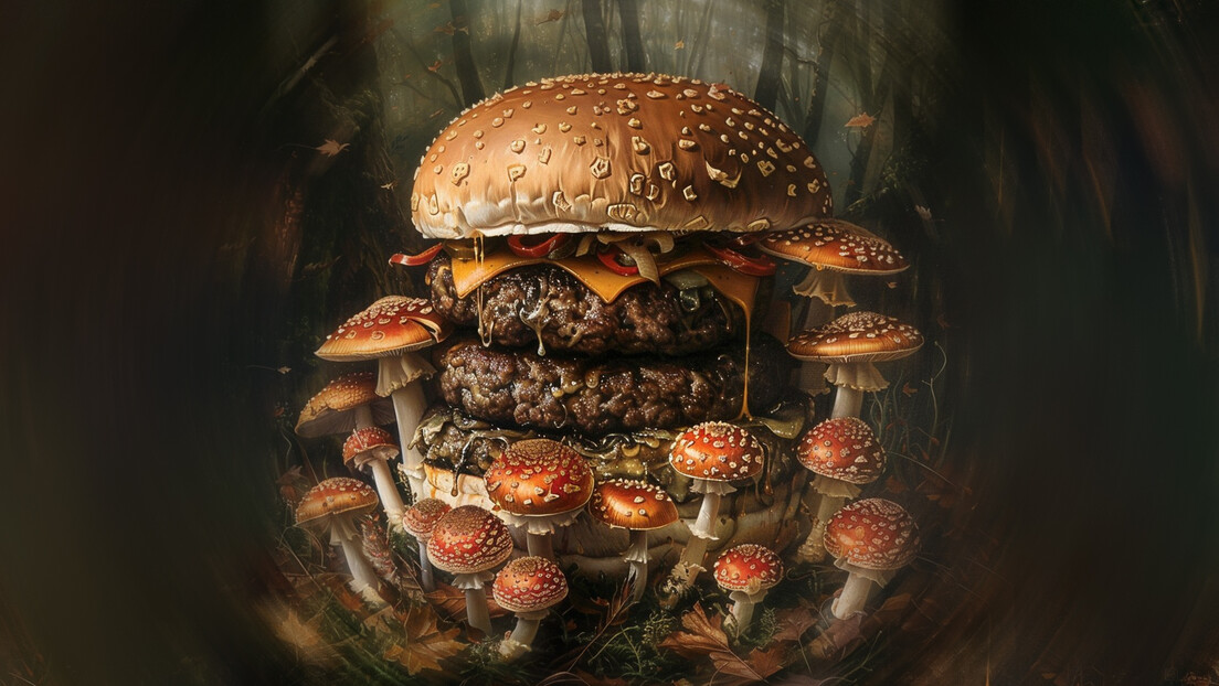 "Carne" para hamburguers é criada a partir de cogumelos geneticamente modificados