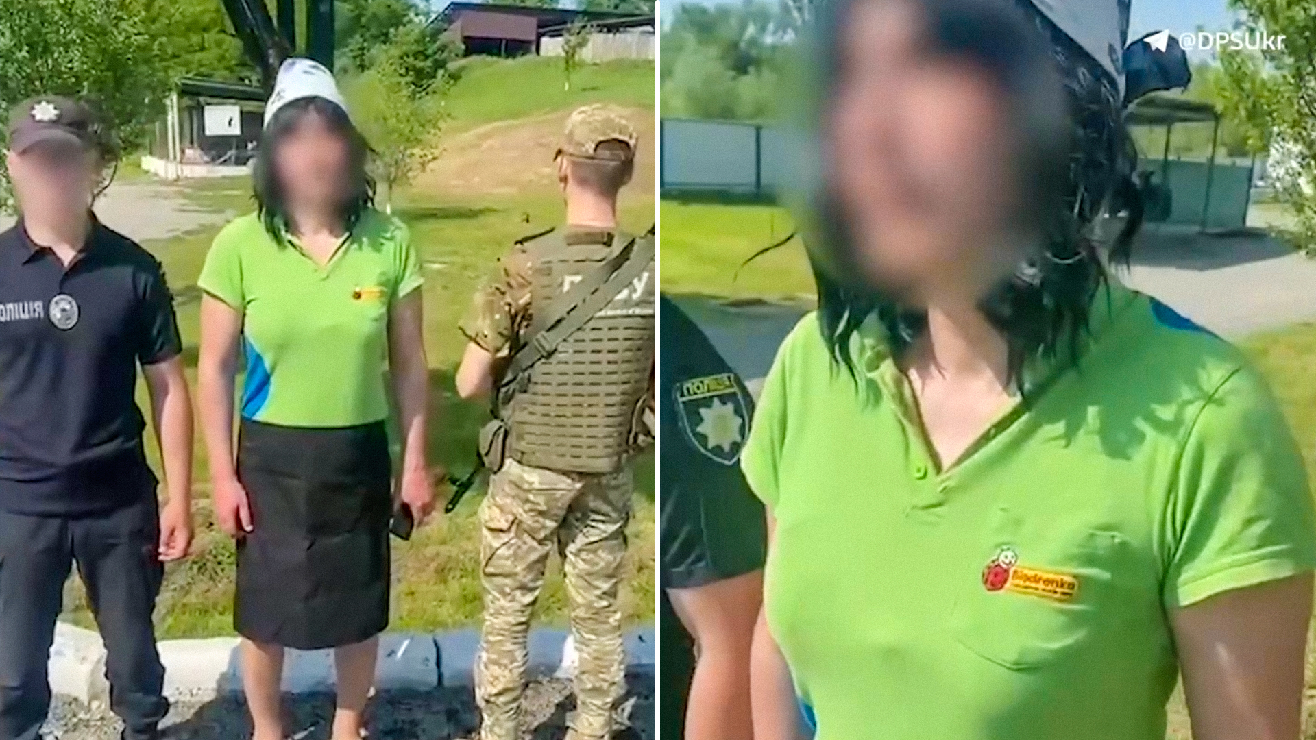 Homem ucraniano se veste de mulher e tenta atravessar a fronteira para evitar ir para a linha de frente (VÍDEO)