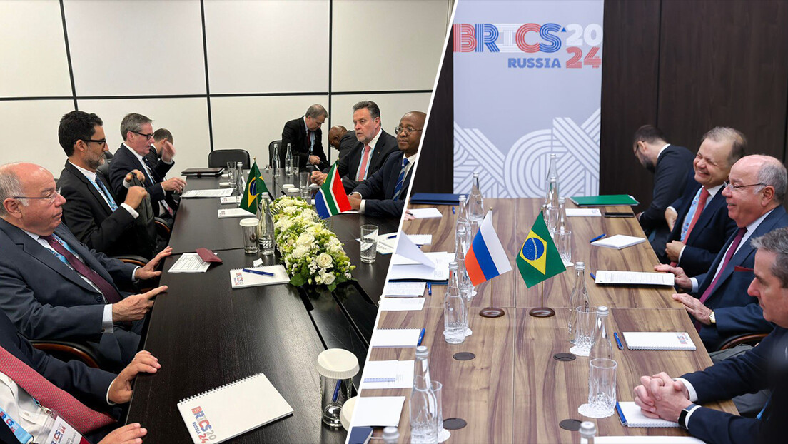 Ministro Mauro Vieira mantém encontros bilaterais durante reunião de chanceleres dos países do BRICS