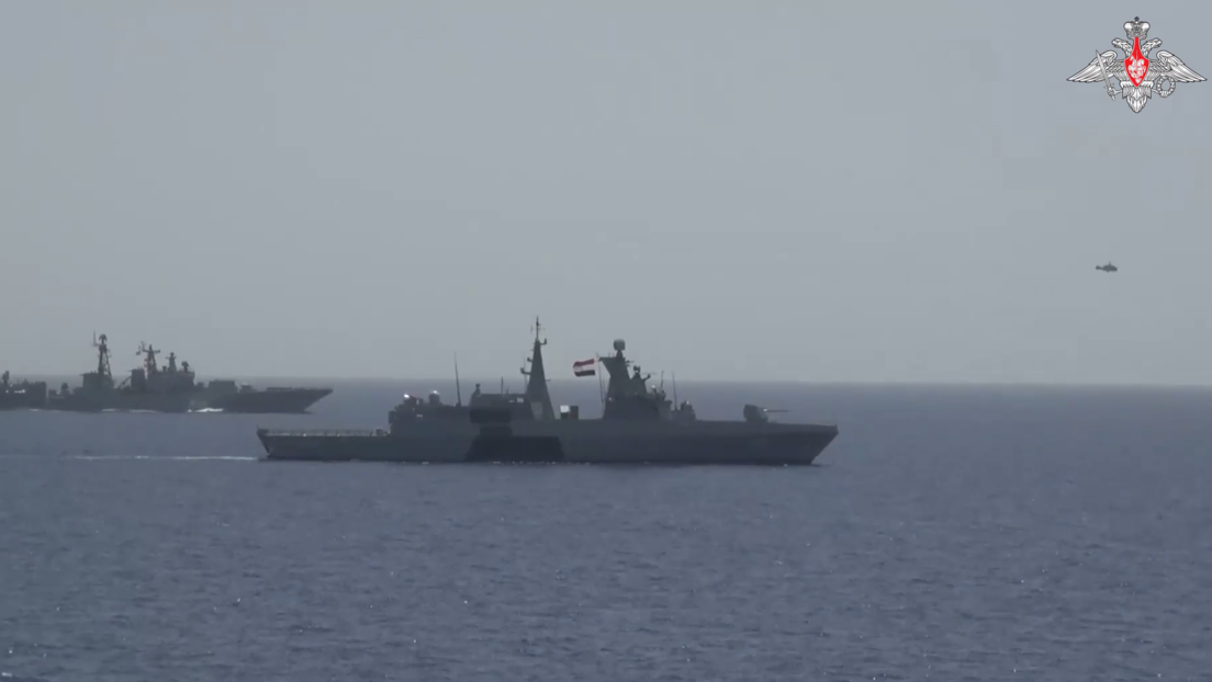 VÍDEO: Rússia realiza exercícios navais conjuntos com aliado no Mediterrâneo