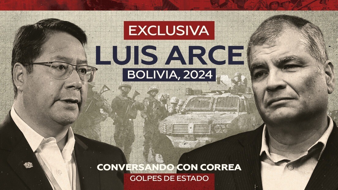EXCLUSIVO: Luis Arce conversa com Rafael Correa após tentativa de golpe na Bolívia