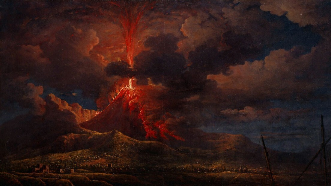 Revelados os sobreviventes da erupção do Monte Vesúvio