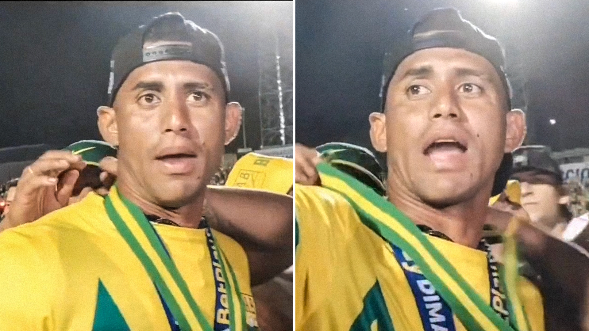 VÍDEOS: Torcedor rouba medalha de jogador de futebol colombiano em plena comemoração