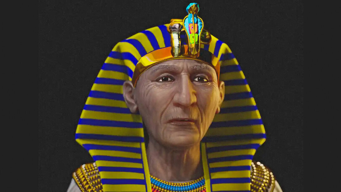 Brasileiro recria rosto do faraó Ramsés II aos 90 anos